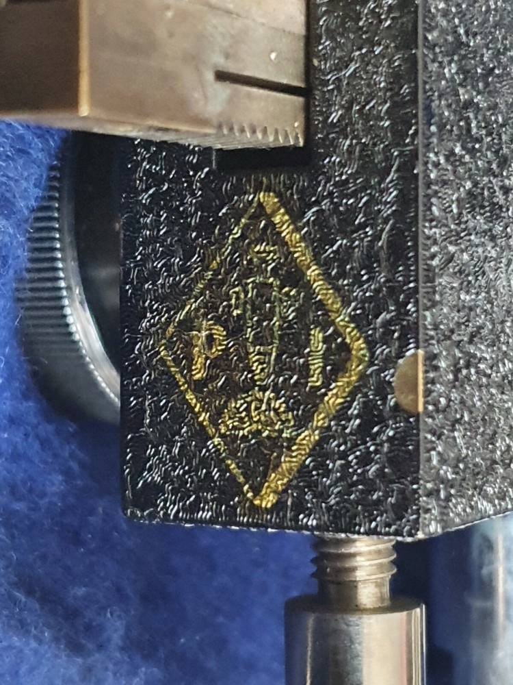 Antique Microscope Parts In Original Case To Identify