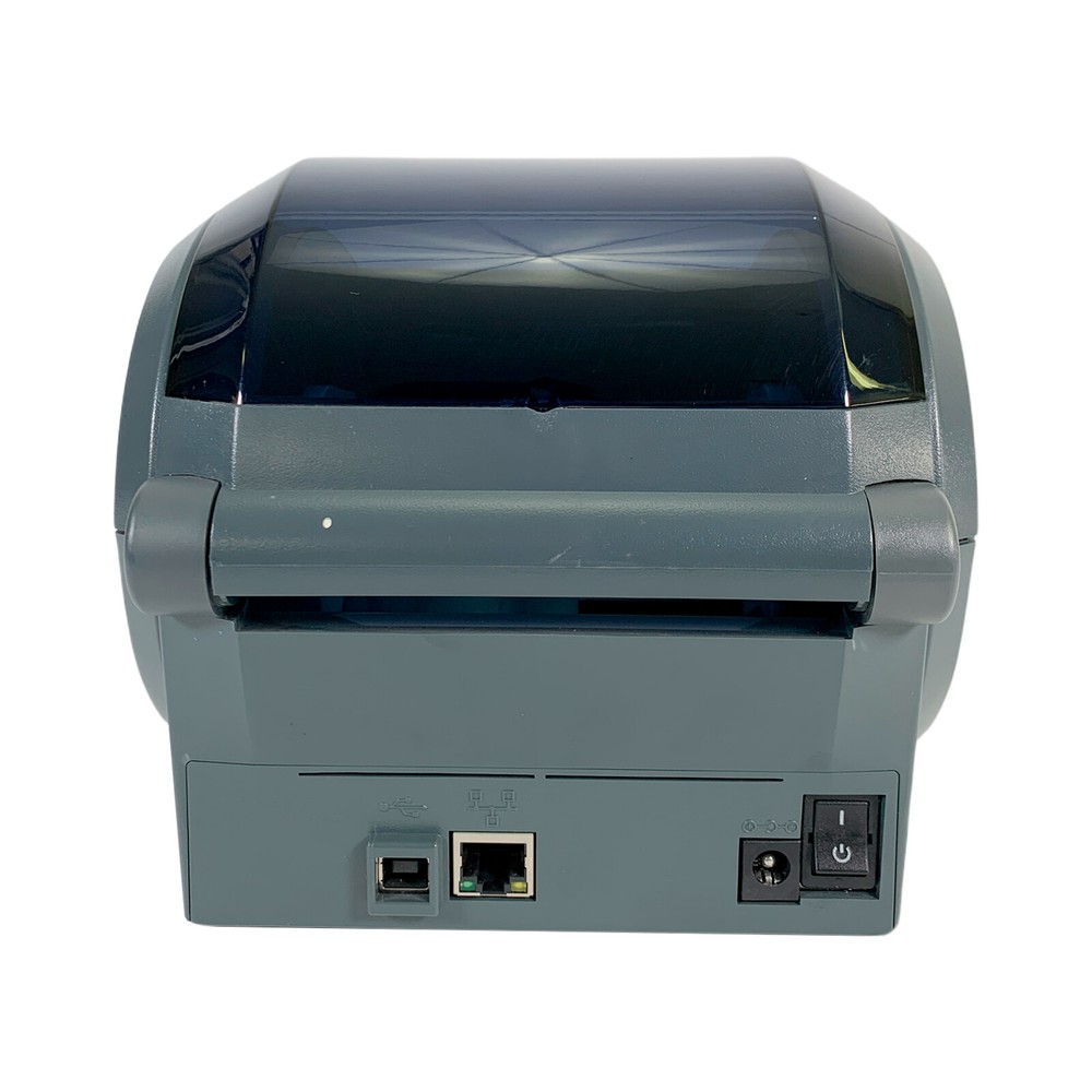 TESTED Zebra GK420d Direct Thermal Barcode Label Printer USB Ethernet BUNDLE