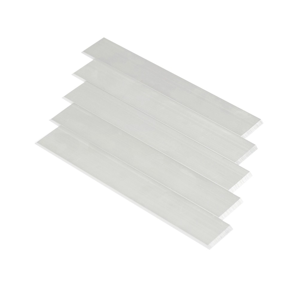 Empty Aluminum Blank 6" 5 pcs: Standard 25 mm