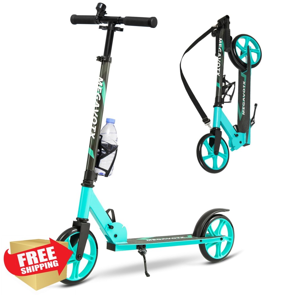 2-Wheel Kick Scooter Kids Teens Adults Foldable