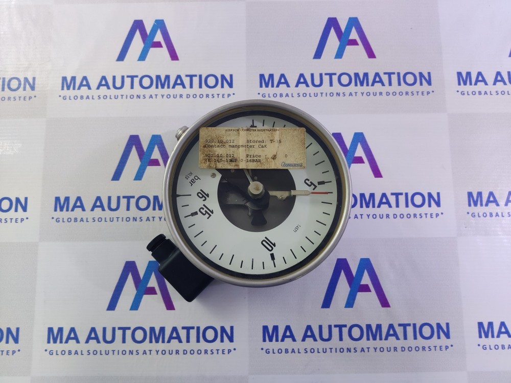 contact manometer 0-16 bar
