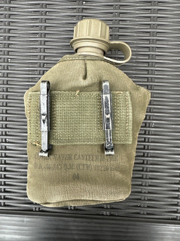 Vietnam War Ammo M-56 Canteen Set Complete With Modified Cup