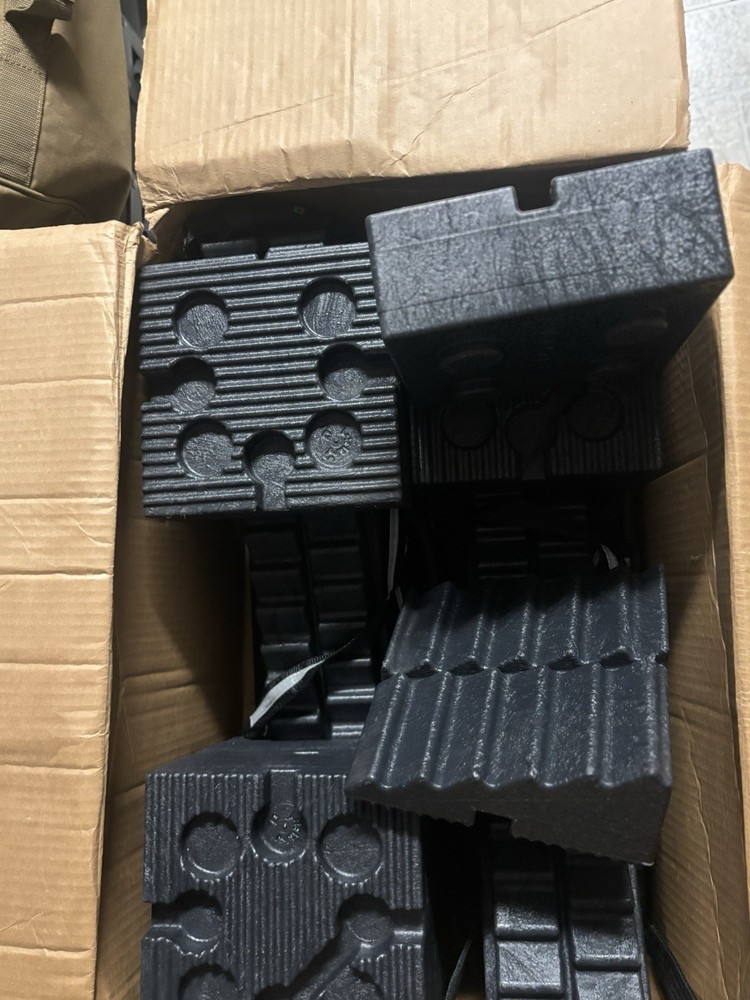 Resqtec Crib Block 4 Point Set Quick Stabilization Rescue Operations Firefighter