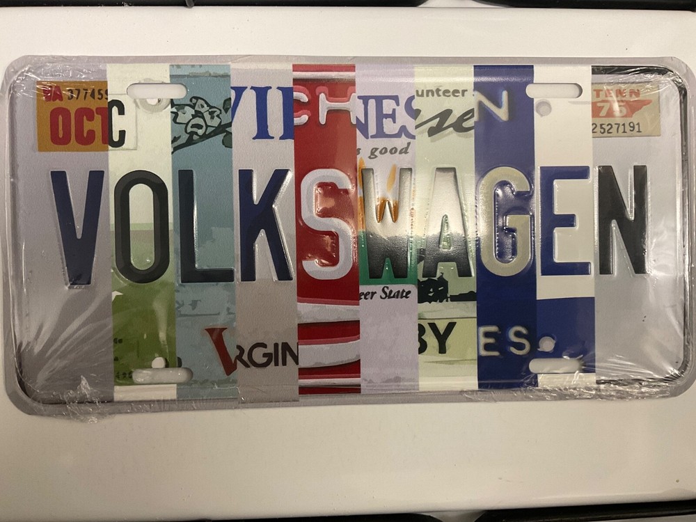 Volkswagen art plate