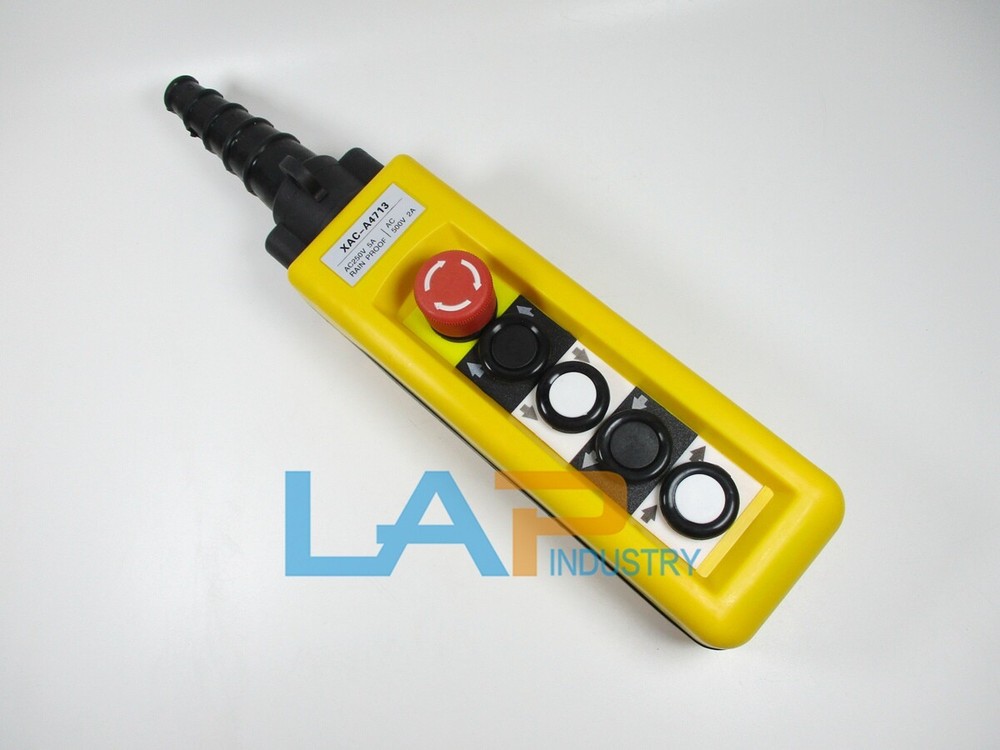 1PCS New XAC-A4713 Pendant Control Stations Crane 4 Pushbutton Switch