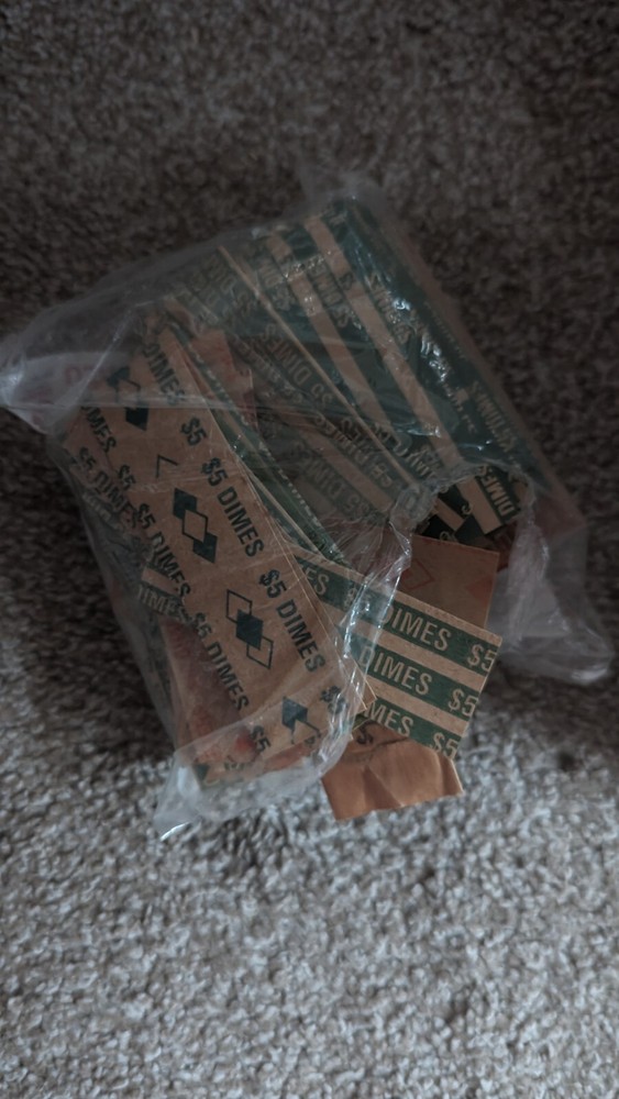 assorted coin wrappers