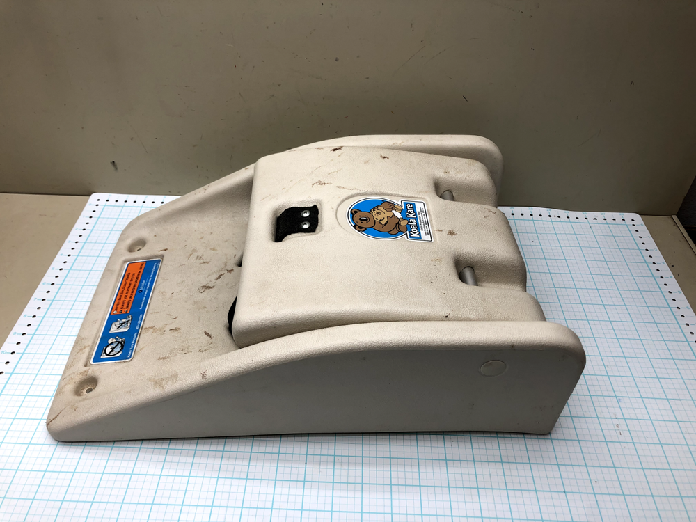 KOALA KARE Child Protection Seat Cream / SURFACE MOUNT Folding