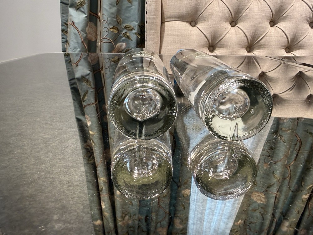 2x Hennessy Kenzo Blue 1990s Empty Bottles