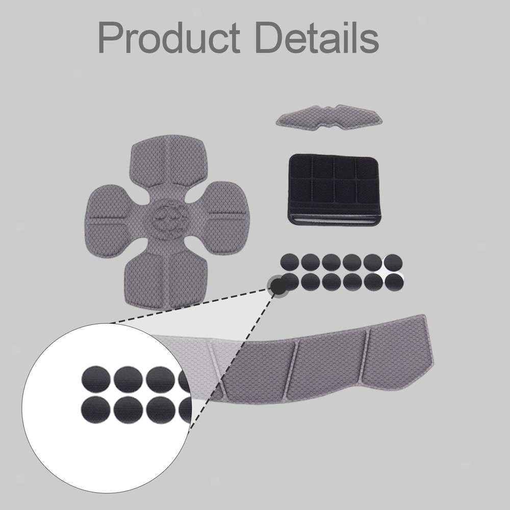 Helmet Inner Padding Pads Kit Portable Lightweight Premium Comfortable