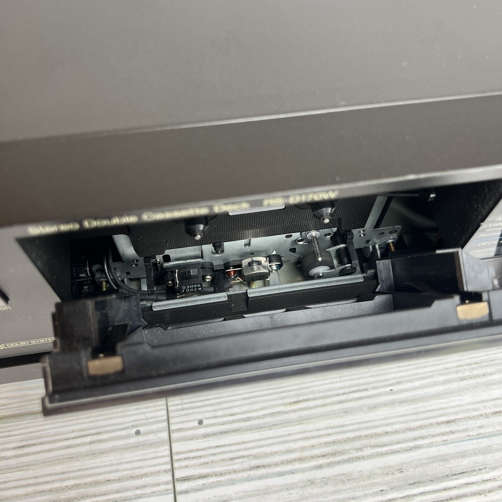 *READ* Technics RS-D170W Stereo Double Cassette Deck Dolby NR Japan Tested