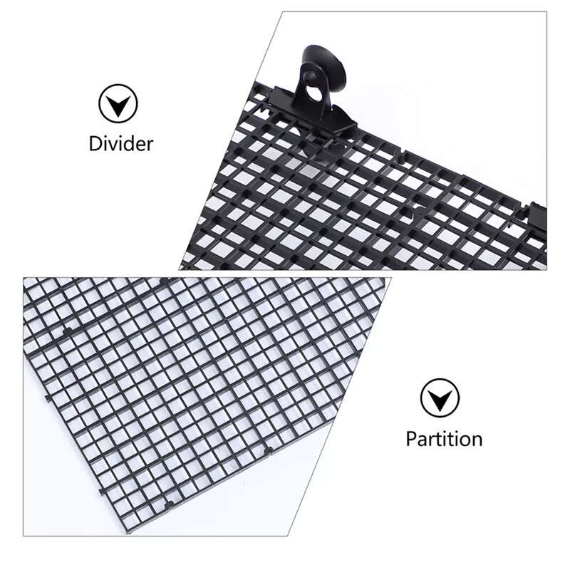 Aquarium Bottom Filter Plate Suction Filter Plate Fish Tank Grid Divider Tray