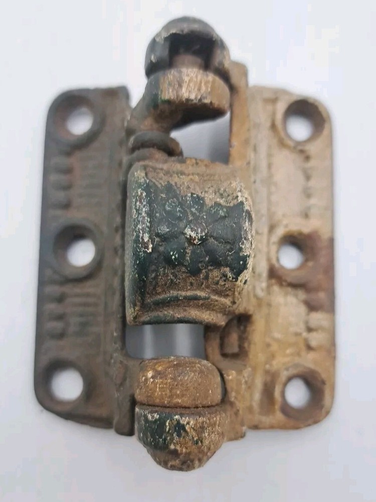 Antiques Cast Iron Screen Door Spring Loaded Hinge Door Hardware
