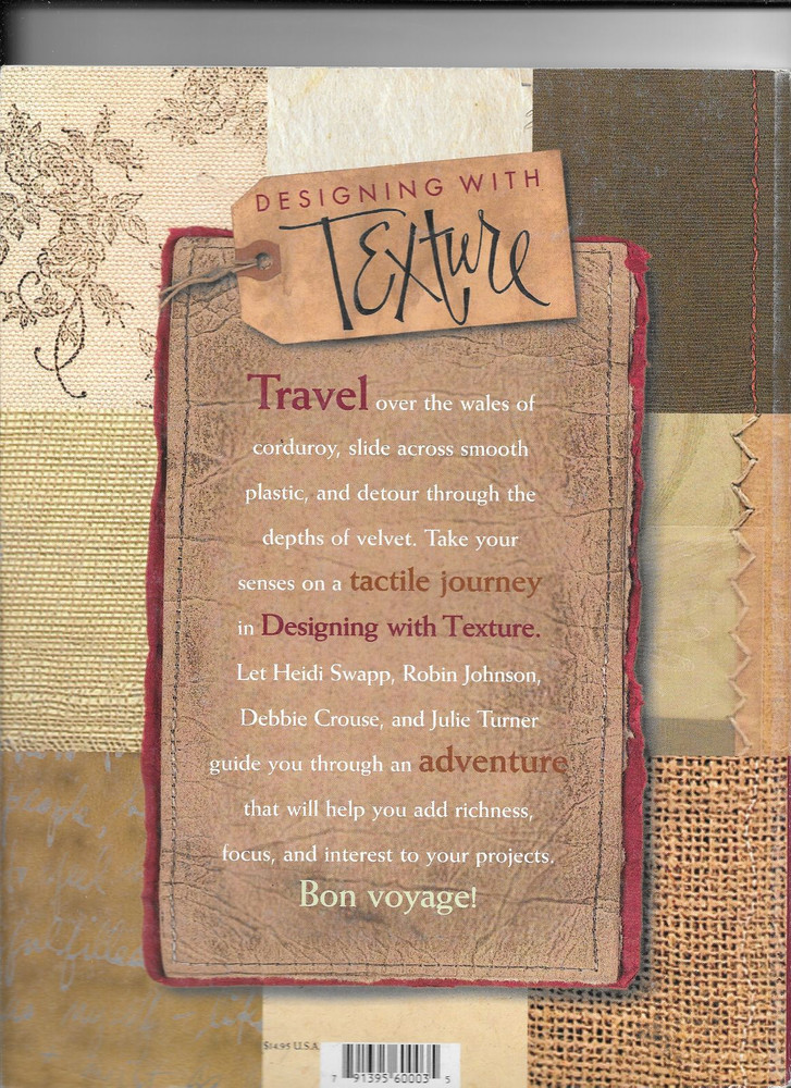 DESIGNING WITH TEXTURE SCRAPBOOKING