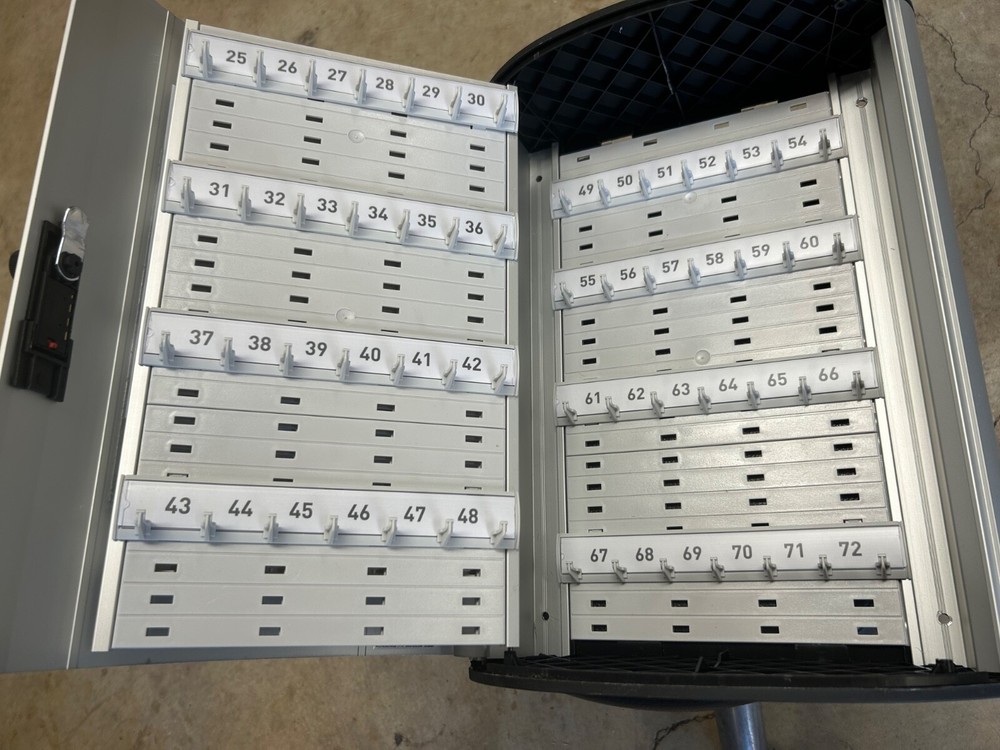 Durable Key Box 72 - Silver