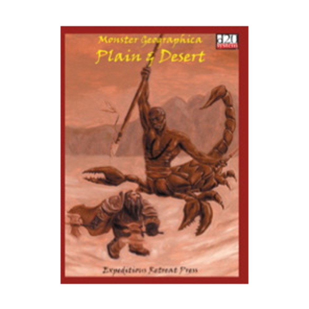 Expeditious Retreat d20 RPG Plain & Desert VG+