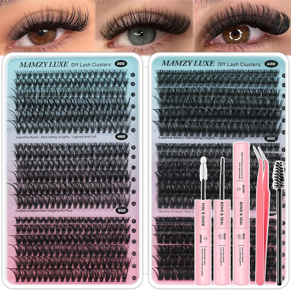 Lash Clusters Kit Indivi Cluster Lash Extenss Kit