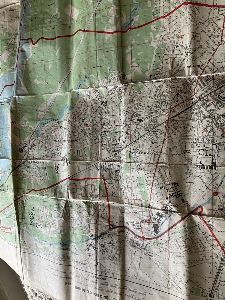 Allied Central Interpretation Unit War Map Germany Sheet 3 (SW) 1945