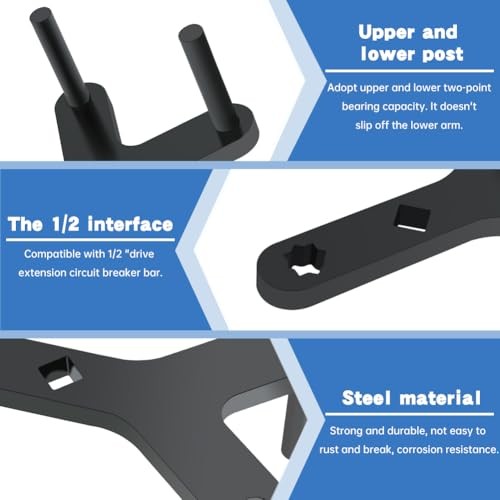 Lower Control Arm Prying Tool, Lower Ball Joint Pry Control arm pry Tool Black