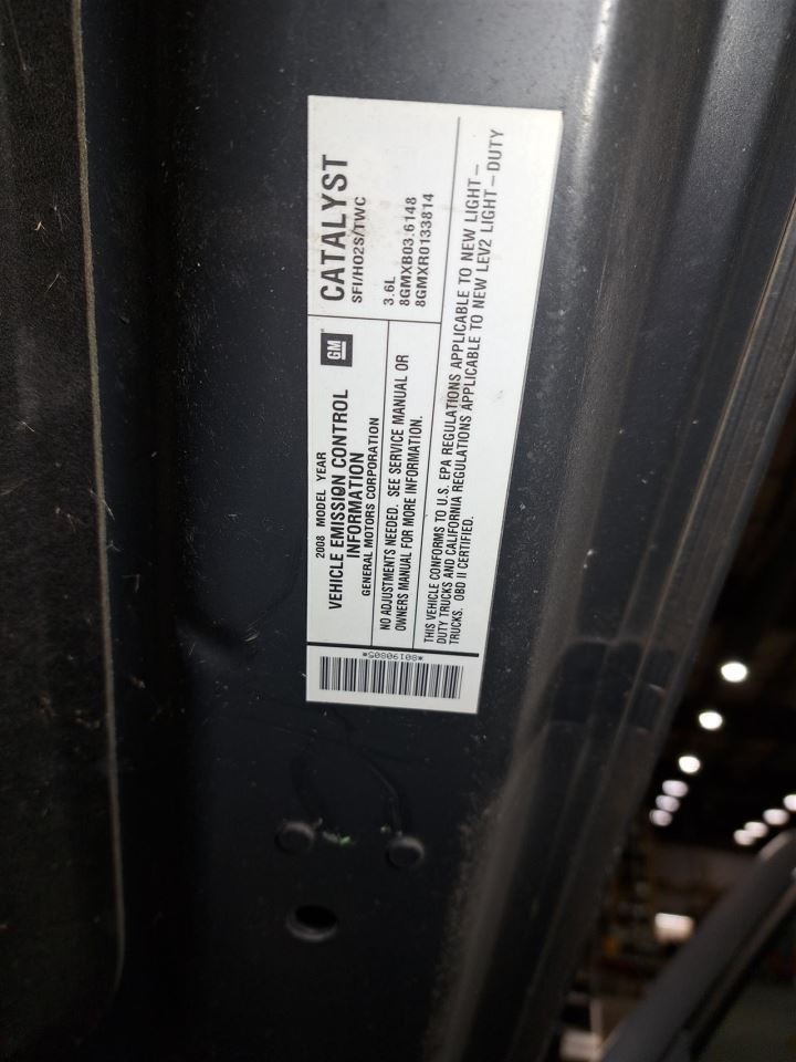 2008 Srx Amplifier Sku#4336674