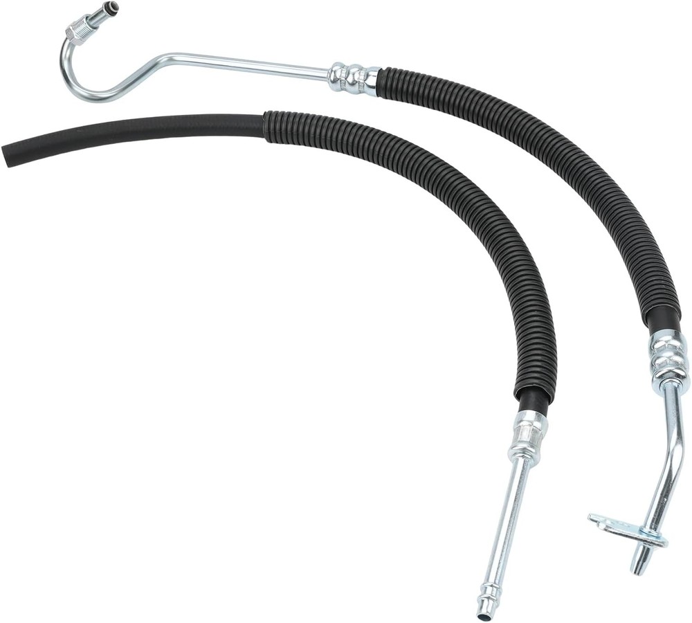Power Steering Pressure Hose & Steering Return Line Kit Compatible with Chevy