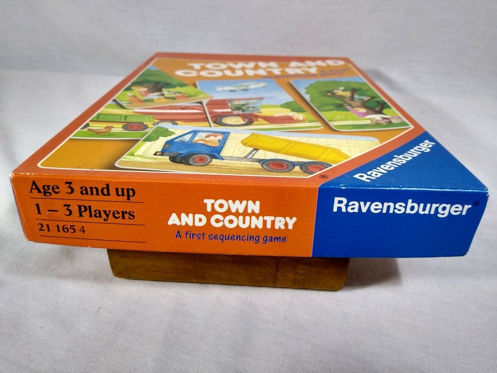 Town & Country: A First Sequencing Game | Ravensburger | 1994 | Complete Age 3 &