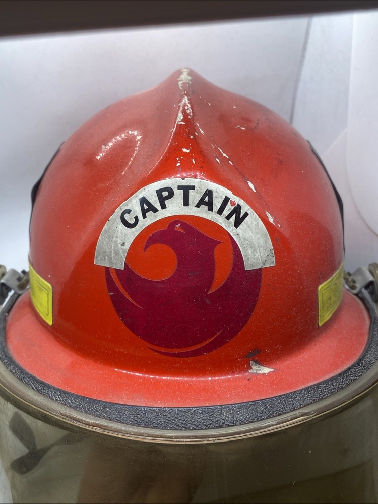 Authentic Fireman Captains Helmet Phoenix AZ