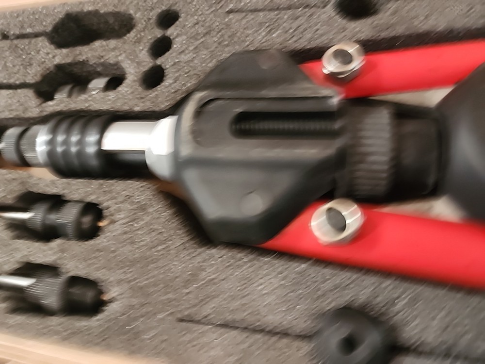 Masterfix MFX 510 Q1 QI Combi Blind Rivet Nut Hand Tool with case inserts