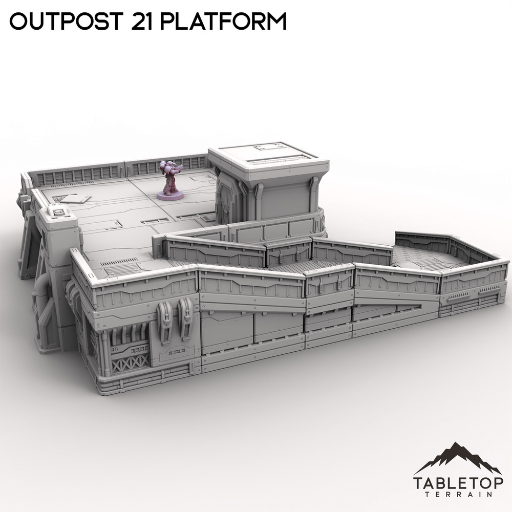Outpost 21 Platform - Grimdark Gothic Wargaming Tabletop
