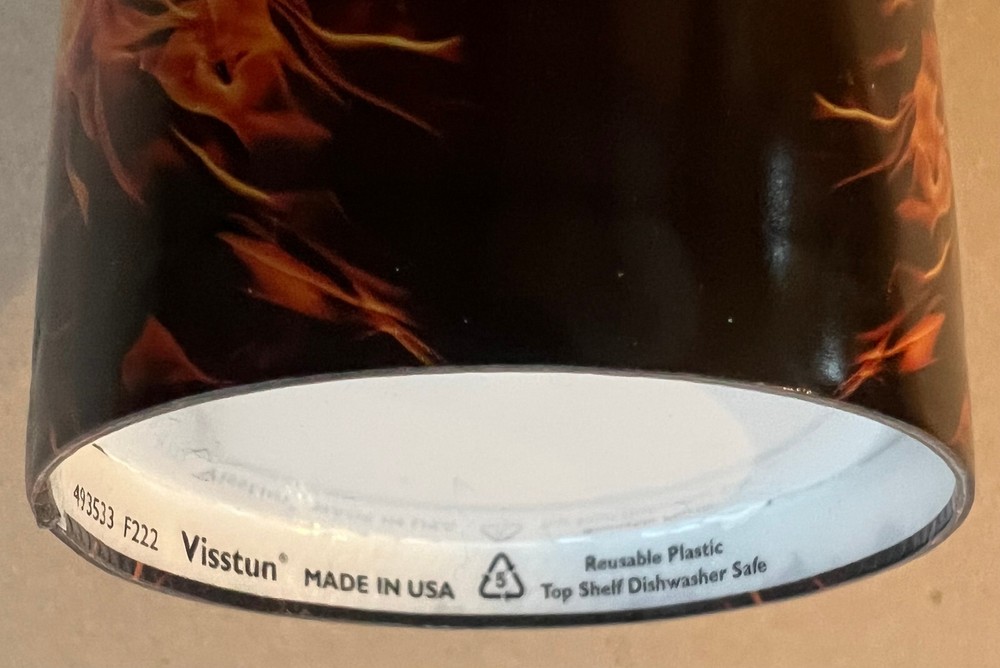 Rollin Smoke Barbeque BBQ Las Vegas reusable plastic cup