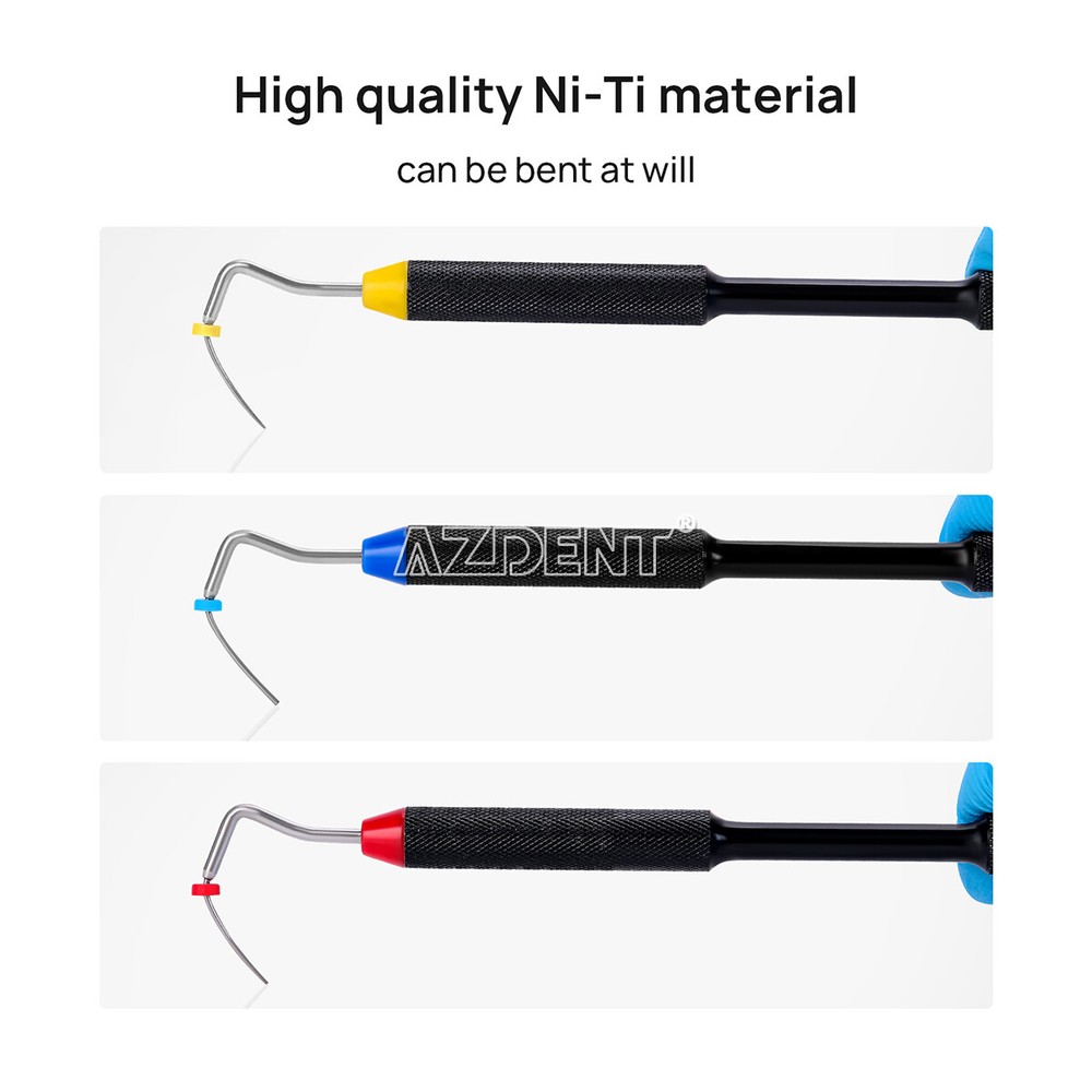 Dental Gutta Percha Pen Heated Tips Pluggers Needles For Obturation Endo System