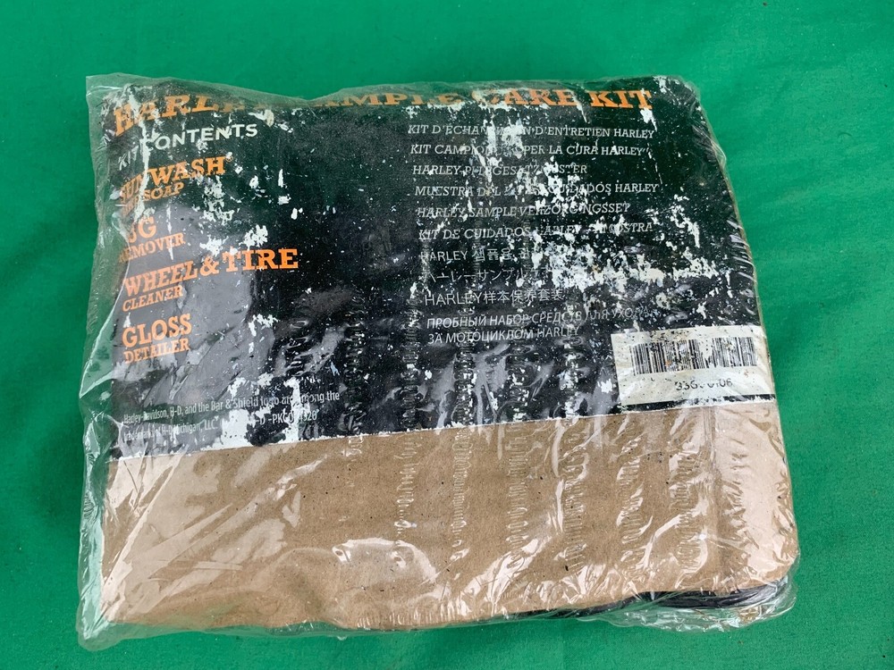 Harley Davidson Sample Care Kit (PACKAGE HAS SOME WATER DAMAGE)