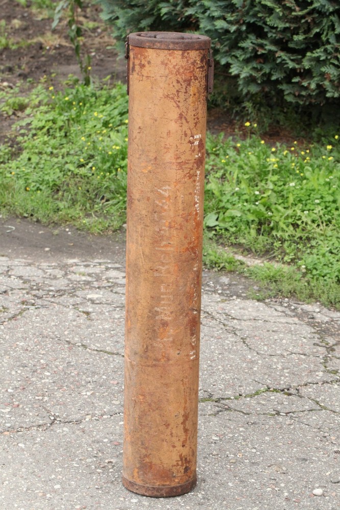 RARE ORIGINAL WWII German Nebelwerfer 41 Rocket empty Ammo Container Box