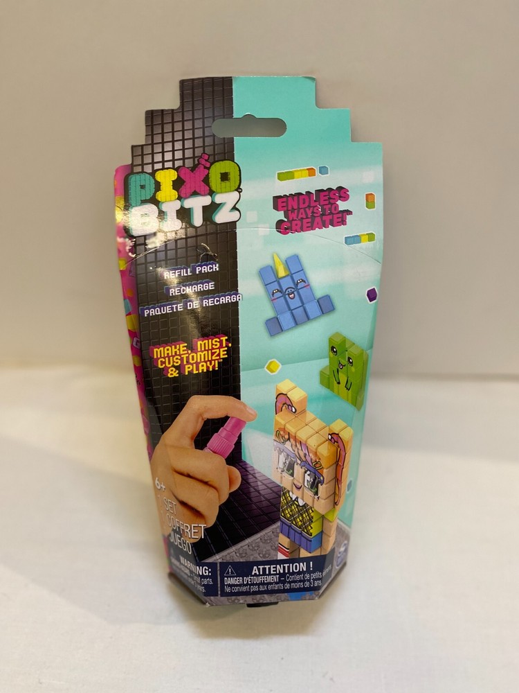 Spin Master Pixobitz Refill Pack with 270 Water Fuse Beads New