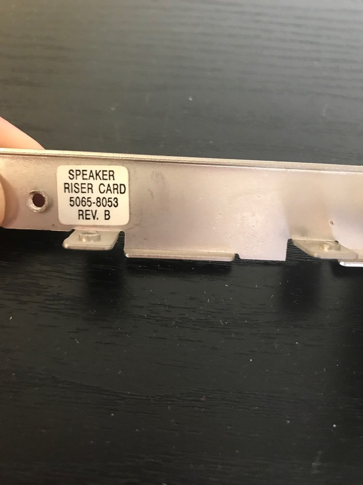 HP Pavillion Speaker Riser Audio Jack 5065-8053