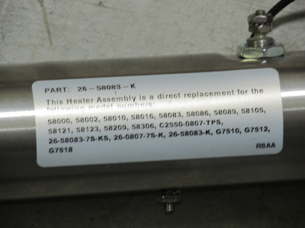 NEW Hydro-Quip 26-58083-K Balboa Heater Assembly M7 Sensors & Studs 5.5 kW