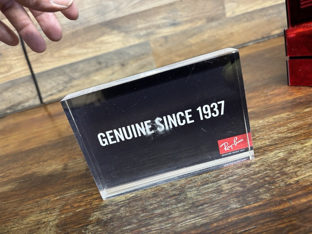 Ray-Ban Clubmaster Countertop Acrylic Display