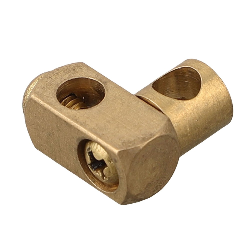 Double Joint Piece Eccentric Drain Fitting Hole Part Name Reliability Rotated