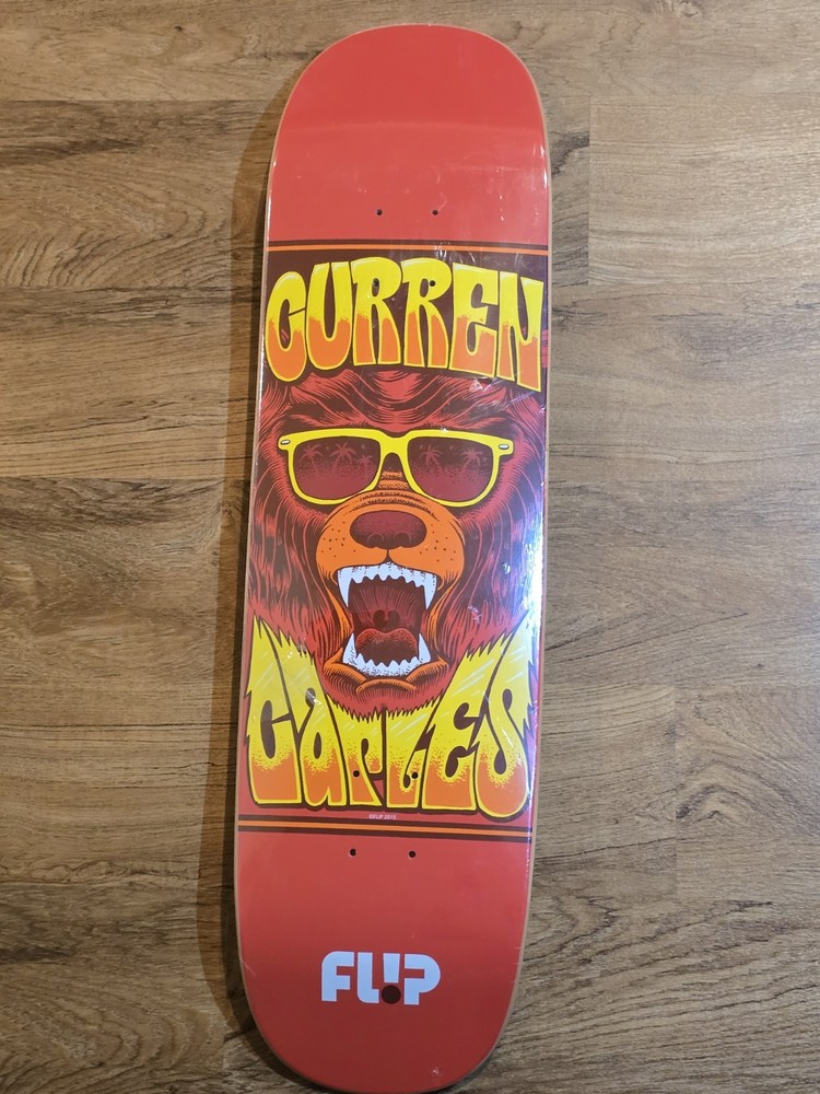 Flip Skateboards Curren Caples Bear Deck NOS 2016 RARE