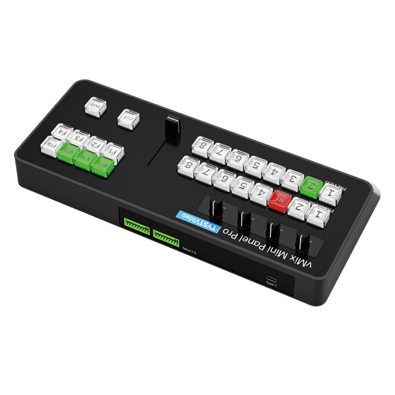 TYST vMix Mini Panel Pro 8-CH Broadcast Switcher w/ Tally Output Video Recording