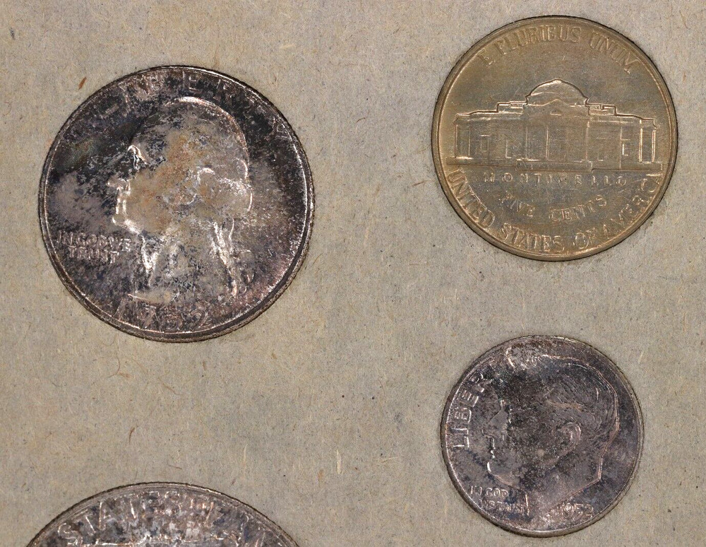 1952-P Partial Mint Set OGP