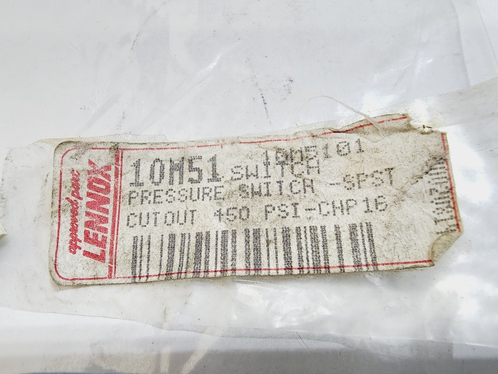 Lennox 10M51 Pressure Switch