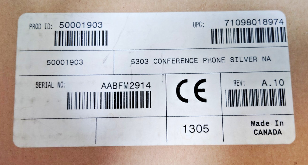 Mitel 5303 Conference Phone 50001903