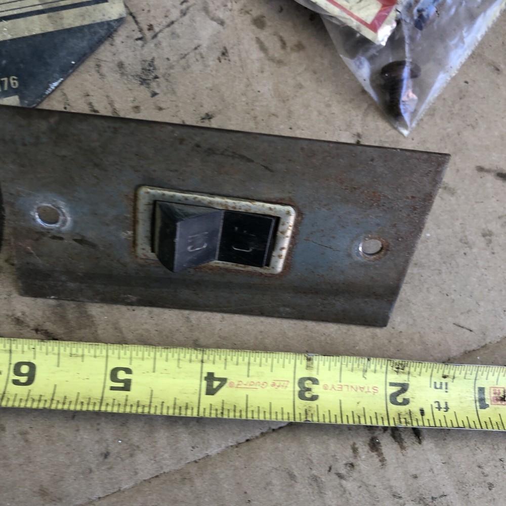 WILTON DRILL PRESS BENCH 2781 ON OFF SWITCH PLATE