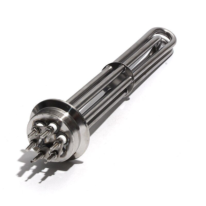 Electrical Heating Element 2" Tri-clamp 220-380V Water Oil 3-12KW Immersion Tool