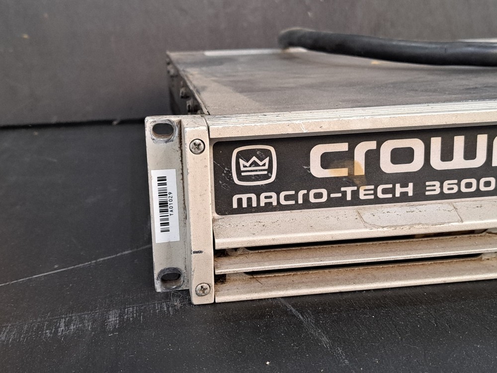 Crown Macro-Tech 3600VZ 2-Channel Power Amplifier