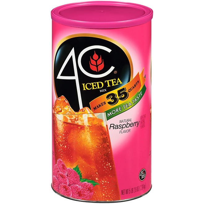 3 Pack - 4C 35 QT Raspberry Iced Tea Mix (82.6 oz.)
