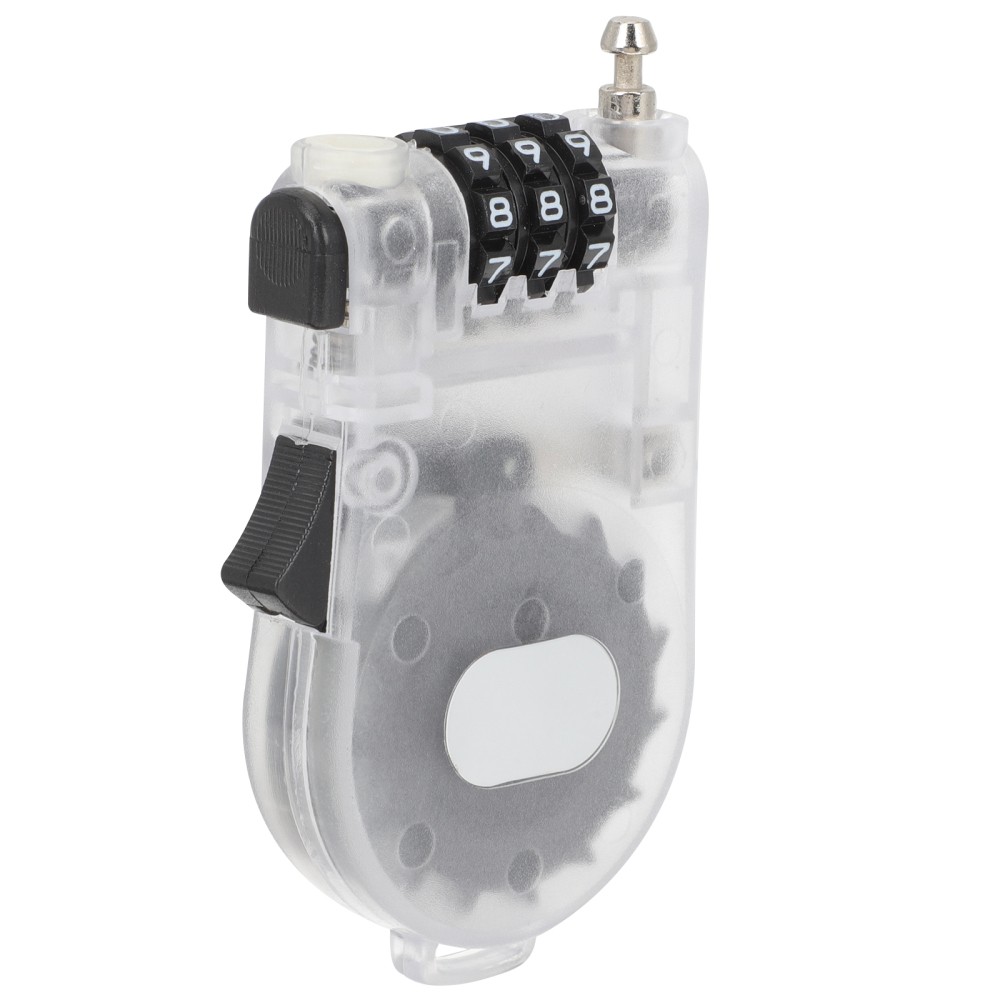 2 Pack Flexible Length Lock Snow Board Locks Anti Theft Handlebar