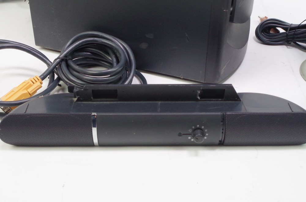 Dell MMS 5650 Computer Desktop Speakers Read Description Working Minor Issue