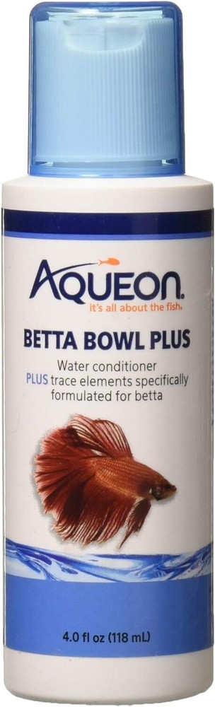 Aqueon Betta Bowl Plus Water Conditioner & Dechlorinator (2 Pack)