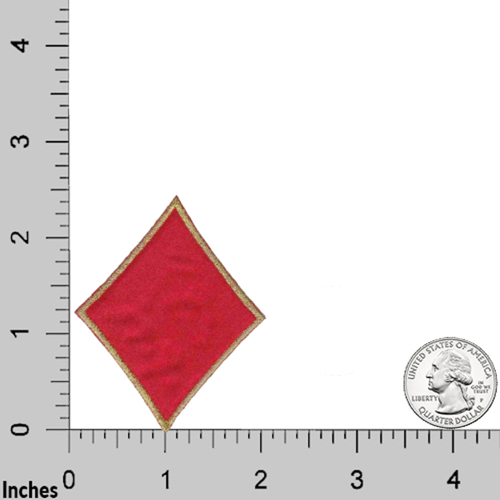 Diamond Card (3-Pack) Iron On Patch